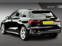Used Audi A3 S-Line 147 HP (108 kW) 2022 Black Sedan