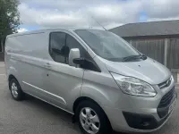 Used Ford Transit Custom Limited 130 HP (95 kW) 2017 Silver Van