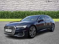 Used Audi A6 S-Line 204 HP (150 kW) 2018 Blue Estate