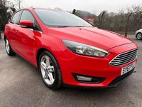 Used Ford Focus Zetec 2017 Red Hatchback