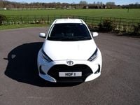Used Toyota Yaris Hybrid Design 2024 White Hatchback