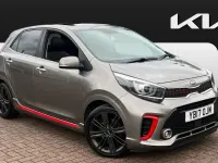 Begagnad Kia Picanto GT-Line S 83 HK (61 kW) 2017 Silver Halvkombi