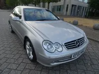 Used Mercedes CLK320 Avantgarde 2003 Silver Coupe