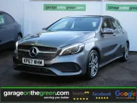 Usado Mercedes A200 AMG Line Premium Plus 136 HP (100 kW) 2017 Cinzento Citadino