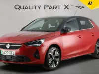 Käytetty Vauxhall Corsa-e Ultimate 100 kW (136 HP) 2023 Punainen Viistoperä