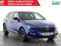 Used Skoda Scala Monte Carlo 2022 Blue Hatchback