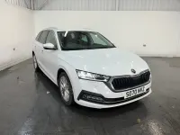 Used Skoda Octavia SE L First Edition 150 HP (110 kW) 2020 White Estate