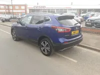 Used Nissan Qashqai N-Connecta 2018 Blue SUV