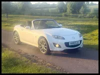 Begagnad Mazda MX5 20th Anniversary 126 HK (92 kW) 2010 Vit Cab