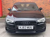 Used Audi A3 S-Line 2013 Black Hatchback