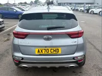 Used Kia Sportage GT-Line 134 HP (98 kW) 2021 Silver SUV