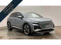 Used Audi Q4 e-tron S-Line 150 kW (204 HP) 2023 Blue SUV