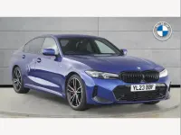 Begagnad BMW 320 M Sport 180 HK (132 kW) 2023 Blå Sedan