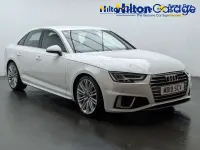 Used Audi A4 S-Line 150 HP (110 kW) 2019 White Sedan