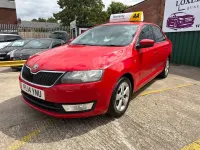 Used Skoda Rapid SE 2014 Red Hatchback