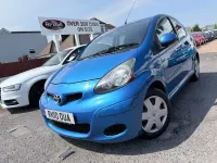 Begagnad Toyota Aygo 68 HK (50 kW) 2010 Blå Halvkombi