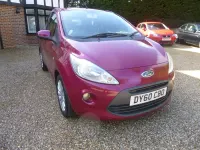 Used Ford Ka Zetec 69 HP (50 kW) 2010 Red Hatchback