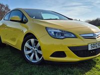 Used Vauxhall Astra GTC Sport 2012 Yellow Hatchback