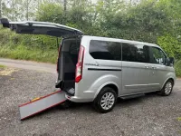 Used Ford Tourneo Custom Titanium 130 HP (95 kW) 2024 Silver Van