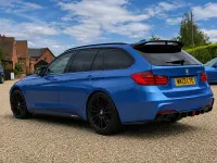 Begagnad BMW 320 M Sport 2013 Blå Kombi