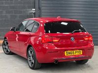 Used BMW 118 Sport Line 2015 Red Hatchback
