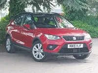 Used Seat Arona SE Technology 95 HP (69 kW) 2018 Red SUV