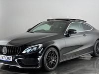 Used Mercedes C250 AMG Line Premium Plus 204 HP (150 kW) 2017 Black Coupe