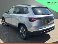 Used Skoda Karoq SE Drive 110 HP (80 kW) 2023 Brilliant silver metallic SUV
