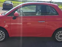 Used Fiat 500 Lounge 69 HP (50 kW) 2015 Pink Hatchback