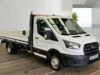 Used Ford Transit 130 HP (95 kW) 2022 White Cabriolet