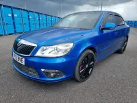 Used Skoda Octavia vRS 170 HP (125 kW) 2012 Blue Hatchback
