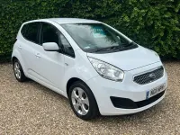 Used Kia Venga 89 HP (65 kW) 2011 White Hatchback