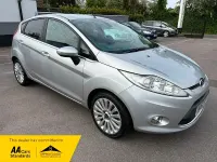 Used Ford Fiesta Titanium 96 HP (70 kW) 2011 Silver Hatchback