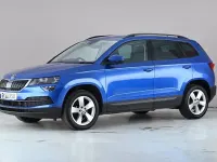 Second-hand Skoda Karoq SE 150 CP (110 kW) 2020 Albastru SUV