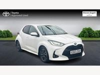 Used Toyota Yaris Hybrid Design 2023 White Hatchback