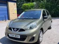 Used Nissan Micra Visia 80 HP (58 kW) 2014 Green Hatchback