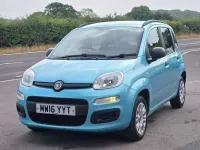 Used Fiat Panda Easy 85 HP (62 kW) 2016 Blue Hatchback