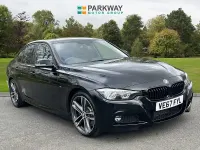 Used BMW 330 M Sport 2017 Black sapphire metallic paint Sedan