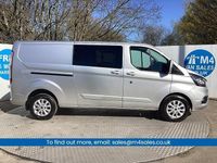 Used Ford Transit Custom Limited 130 HP (95 kW) 2021 Silver Van