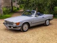Used Mercedes SL300 1988 Grey Cabriolet