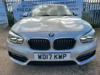 Used BMW 120 Sport Line 188 HP (138 kW) 2017 Silver Hatchback