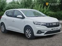 Used Dacia Sandero Expression 100 HP (73 kW) 2023 White Hatchback