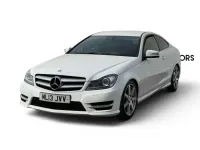 Used Mercedes C220 AMG 2013 White Coupe