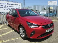 Used Vauxhall Corsa 75 HP (55 kW) 2021 Red Hatchback