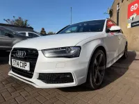 Used Audi A4 Black Edition 177 HP (130 kW) 2014 White Estate