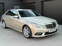 Used Mercedes E350 2009 Beige Sedan