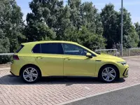 Used VW Golf VIII R-line 150 HP (110 kW) 2020 Yellow Hatchback