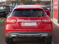 Used Mercedes GLA200 154 HP (113 kW) 2018 Red SUV