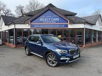 Used BMW X3 Sport Line 265 HP (194 kW) 2018 Blue SUV