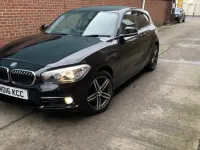Used BMW 118 Sport Line 2016 Black Hatchback